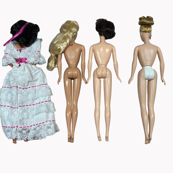 Lot of 4 Barbies Winter Splendor Sleeping Beauty Romantic Interlude Puerto Rico - Picture 2 of 10